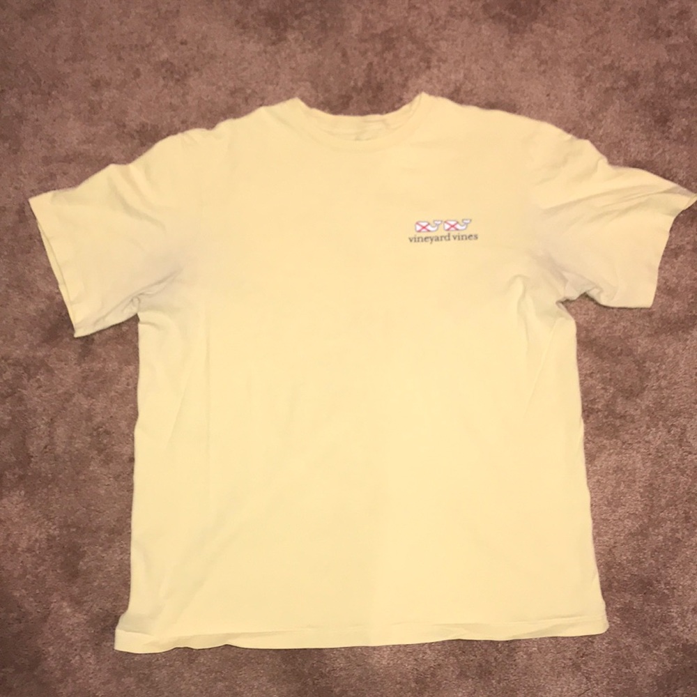 Yellow Vineyard Vines shirt